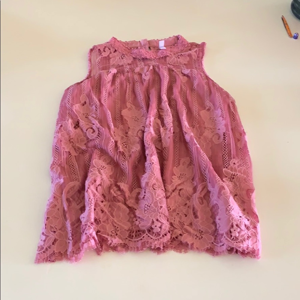 Babydoll Style Lace Shirt